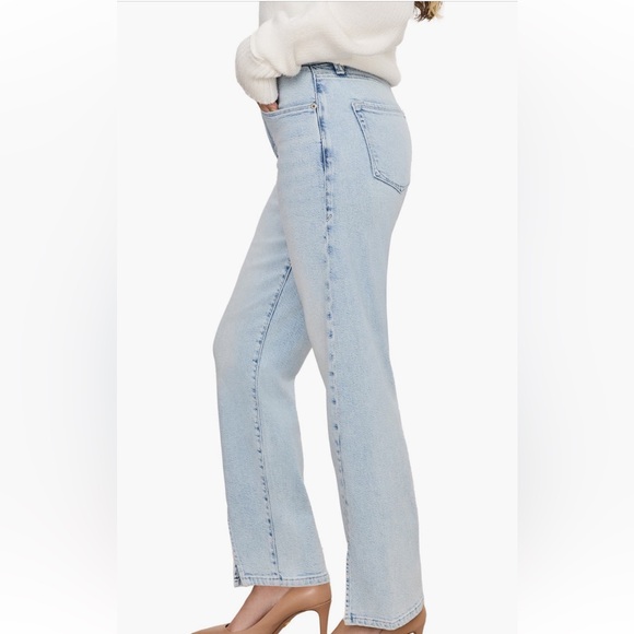 Good American Good Boy Straight Jeans - Picture 3 of 6